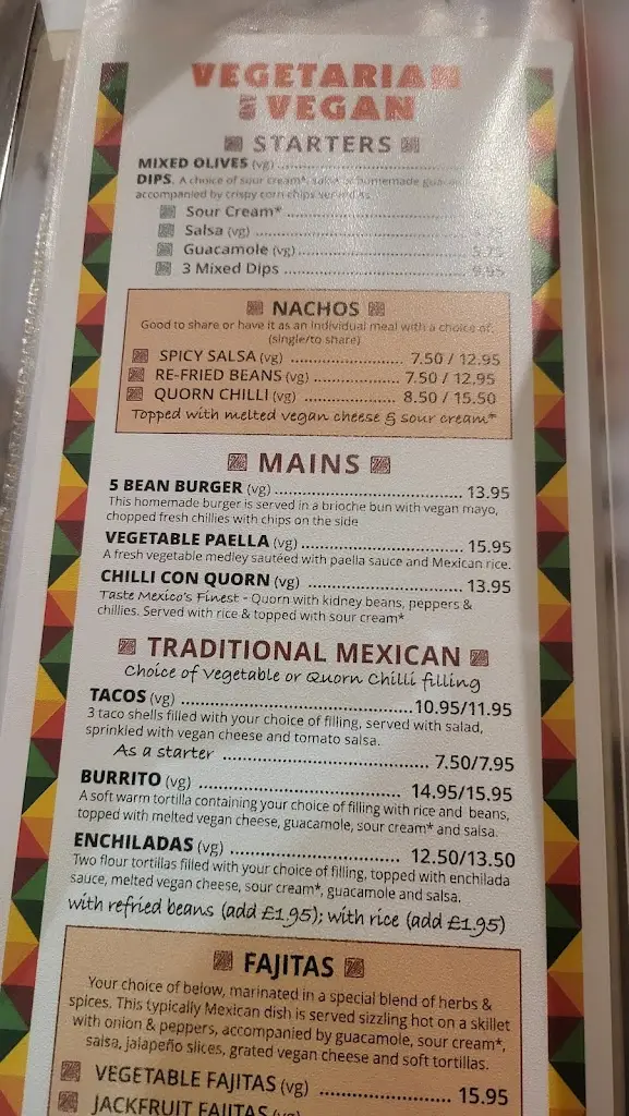 Menu_New Mexico Restaurant_Sawbridgeworth_image_3