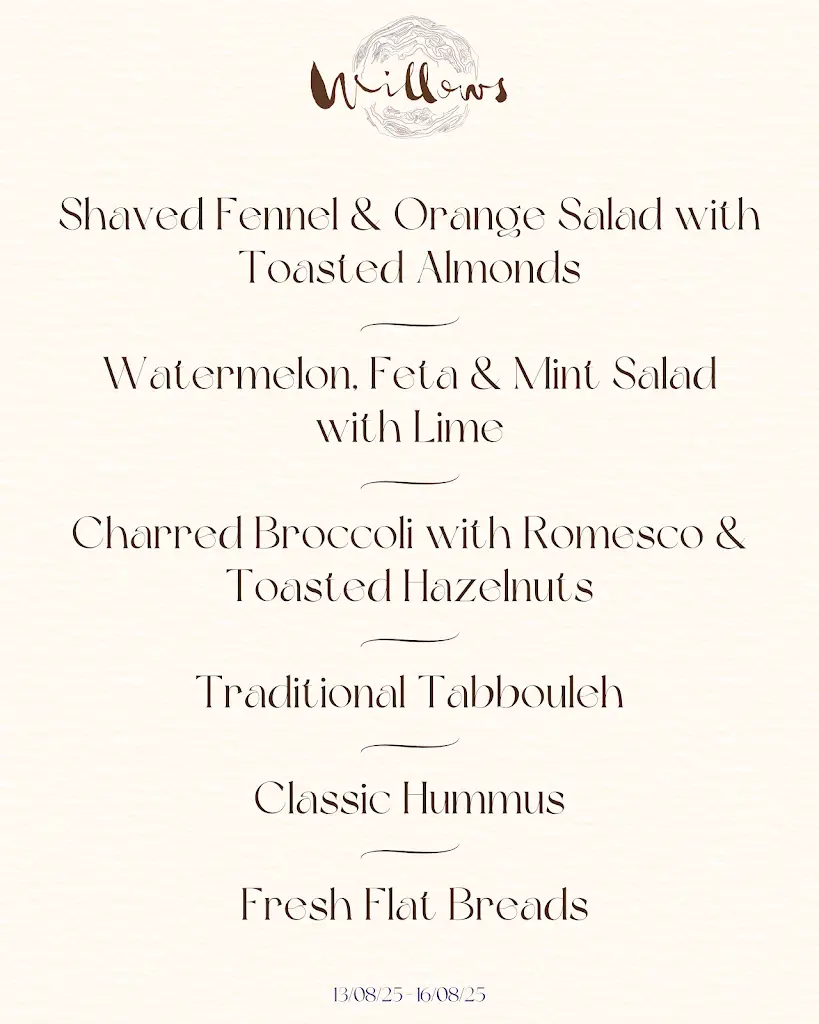 Menu_Willows_Saxmundham_image_4