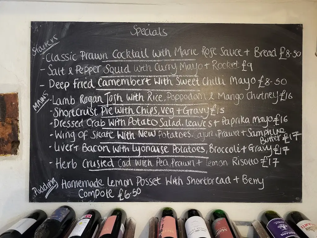 Menu_Golden Key Inn Snape_Saxmundham_image_1