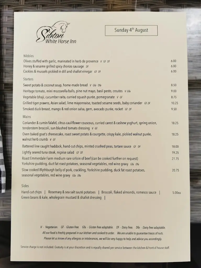 Menu_Sibton White Horse Inn_Saxmundham_image_2