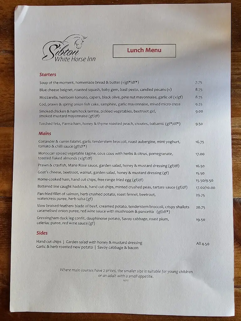 Menu_Sibton White Horse Inn_Saxmundham_image_3