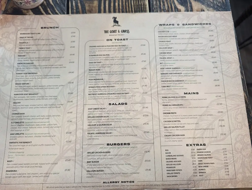 Menu_The Goat And Grass_Saffron Walden_image_1