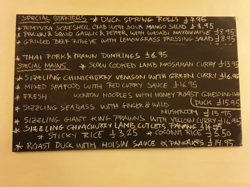 Menu_Ananta Thai Food_Saffron Walden_image_1