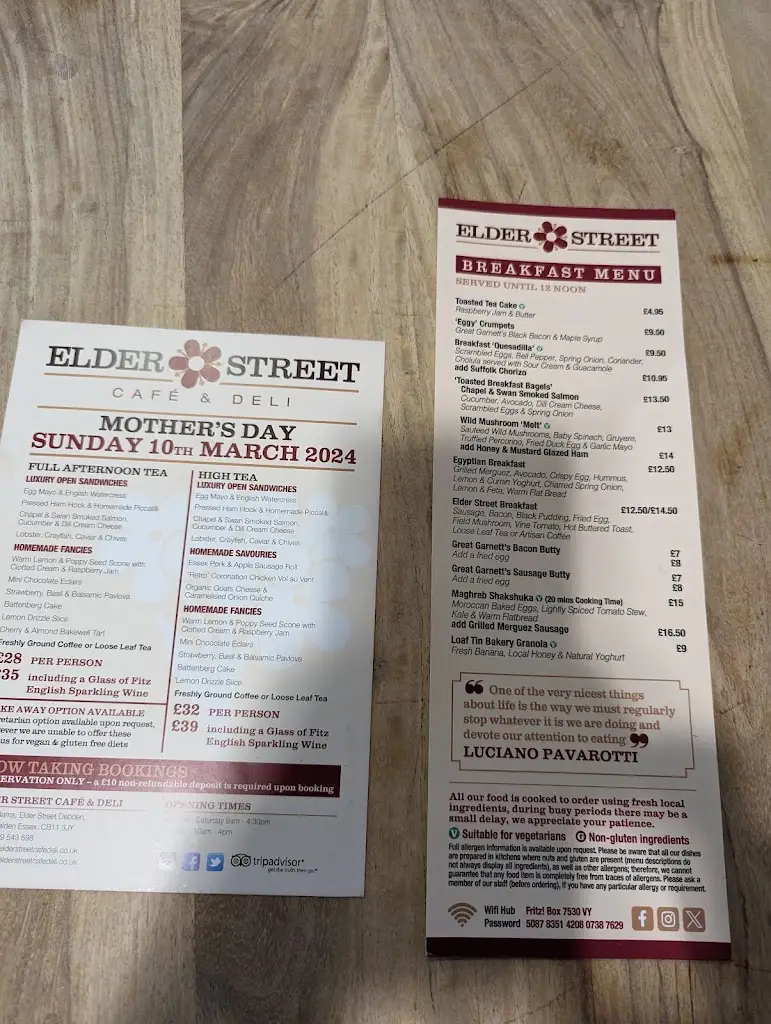 Menu_Elder Street Cafe & Deli_Saffron Walden_image_1