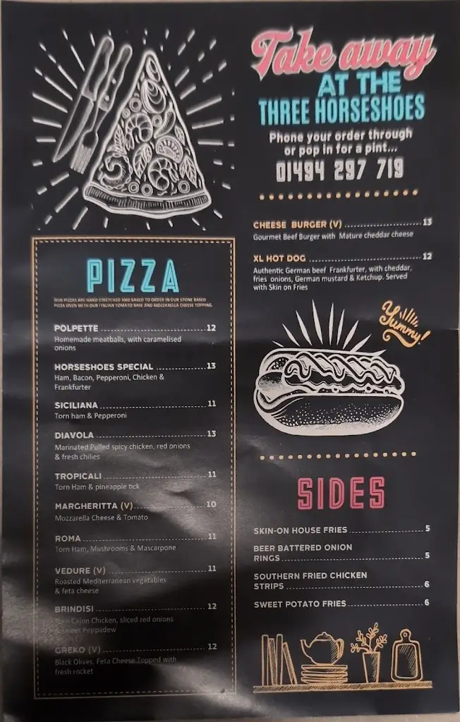 Menu_The Three Horseshoes, Seer Green_Seer Green_immagine_2