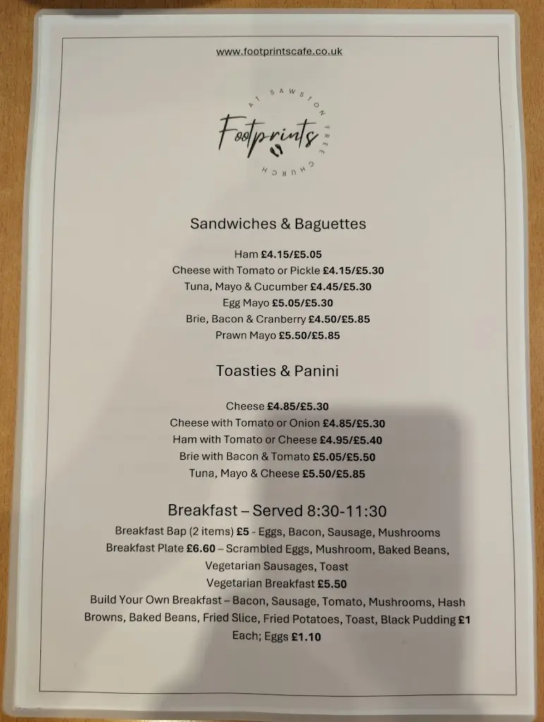 Menu_Footprints Cafe_Sawston_image_2