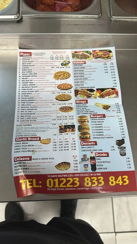 Menu_Sawston Pizza_Sawston_image_2