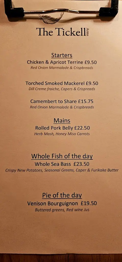 Menu_The Tickell Arms_Sawston_image_4