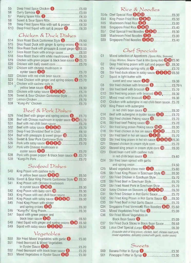 Menu_Lotus House_Sawston_image_2