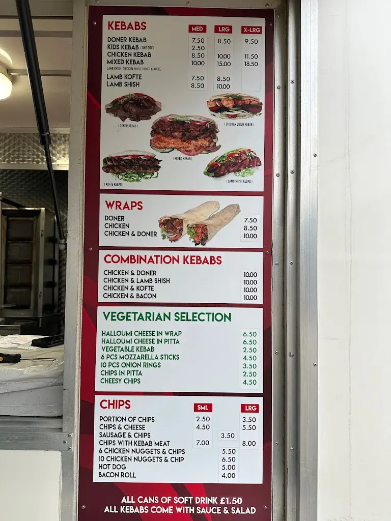 Menu_Balaban Kebab Van_Sawston_image_1