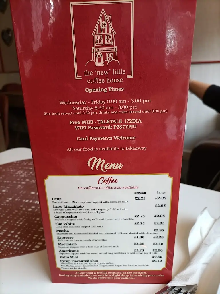 Menu_The Little Coffee House_Selby_image_2