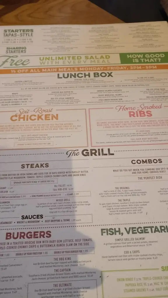 Menu_Harvester Honey Pot Basildon_Basildon_image_4