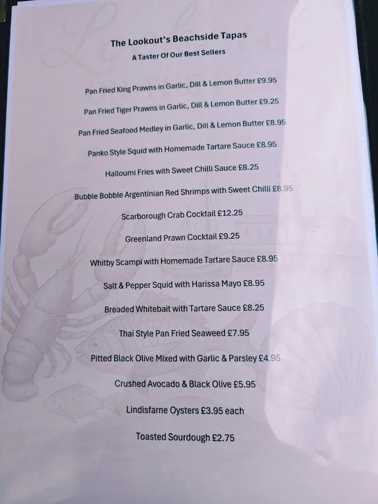 Menu_Lookout on the Pier_Scarborough_image_2