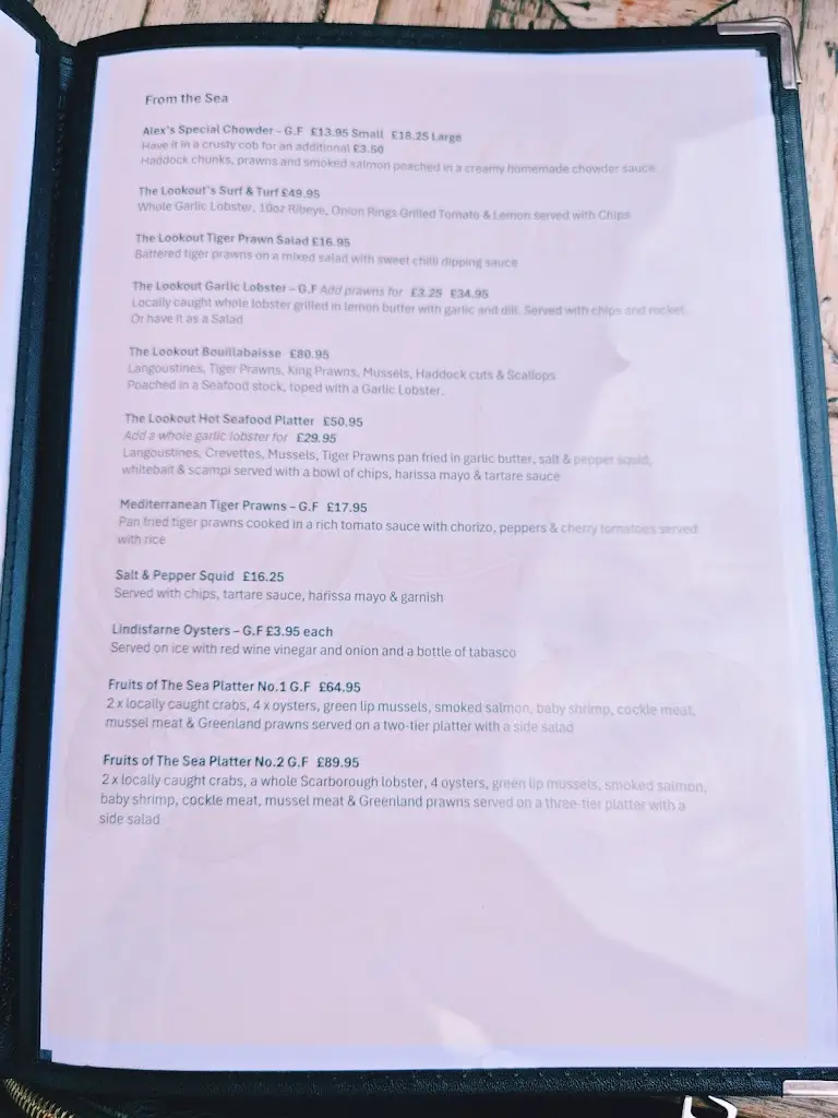 Menu_Lookout on the Pier_Scarborough_image_3