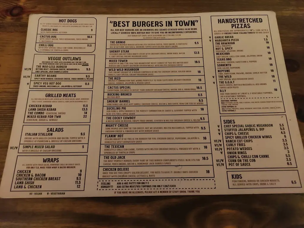 Menu_The Cactus Cocktail Bar_Scarborough_image_1