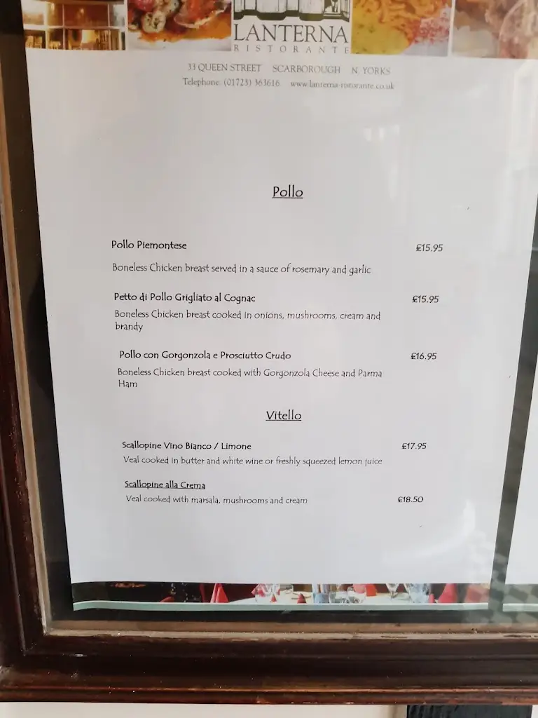 Menu_Lanterna Restaurant_Scarborough_imagen_2