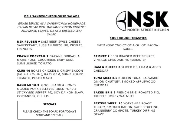 Menu_North Street Kitchen_Scarborough_immagine_3