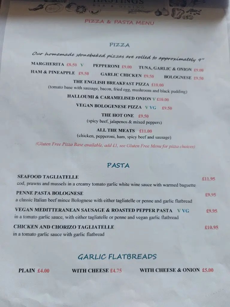 Menu_The Hastings Arms_Seaton Delaval_image_2