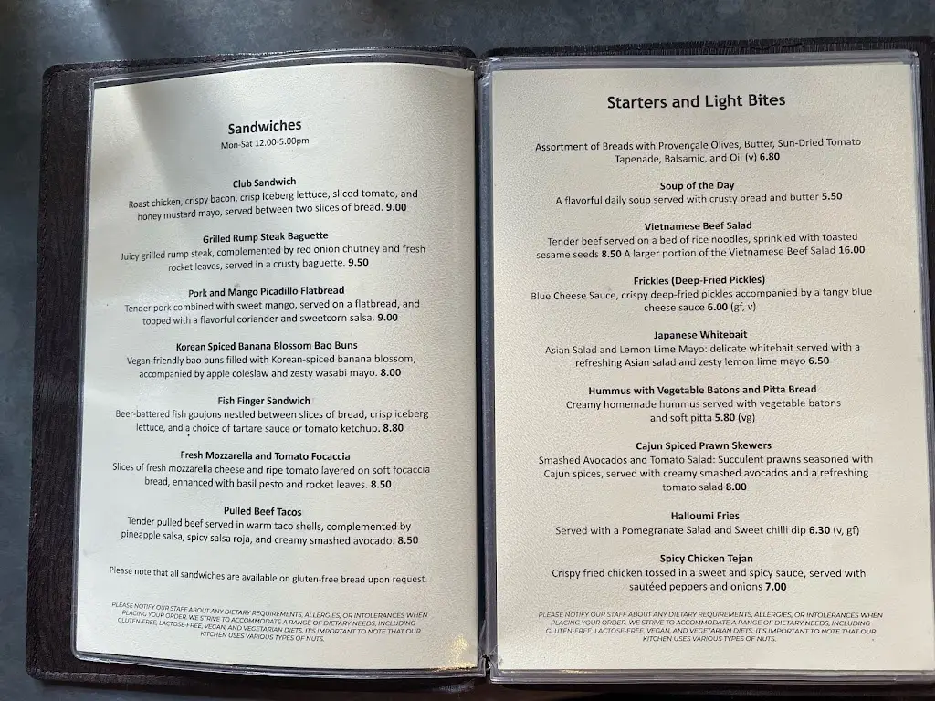 Menu_The Delaval Arms_Seaton Delaval_image_3