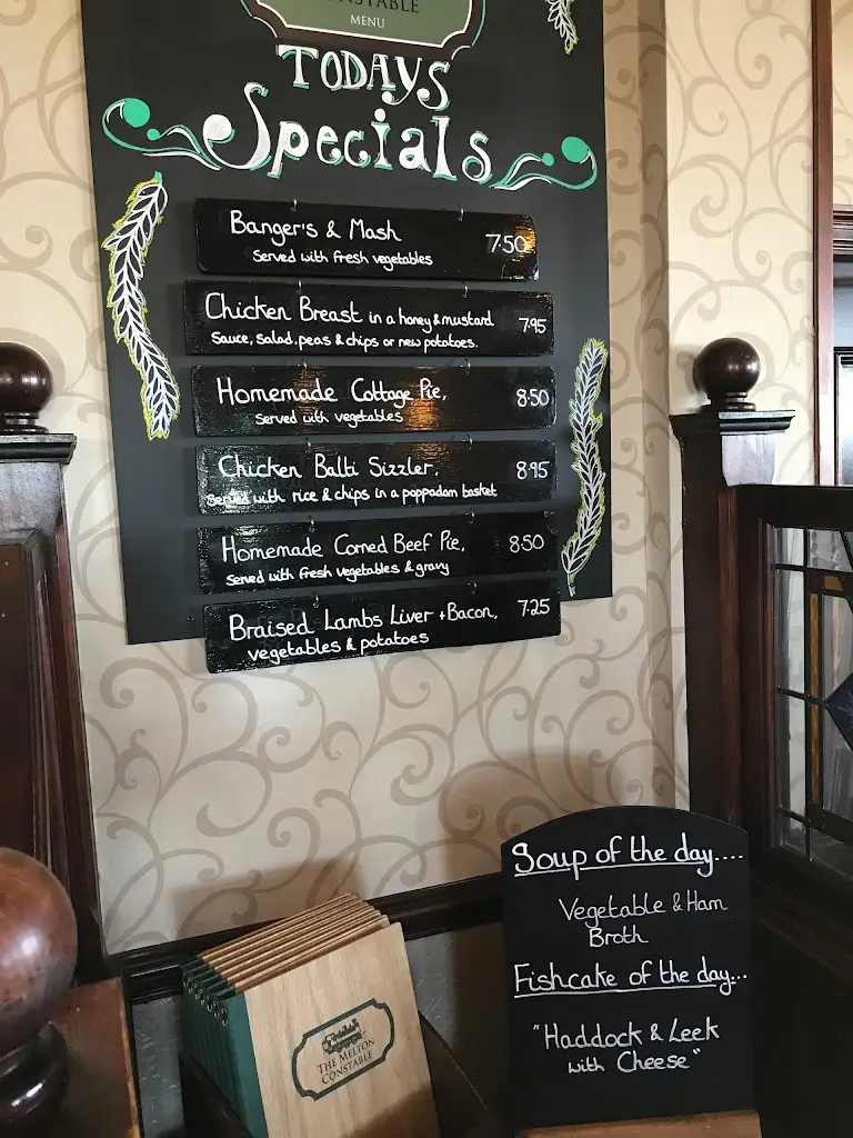 Menu_The Melton Constable_Seaton Delaval_image_4
