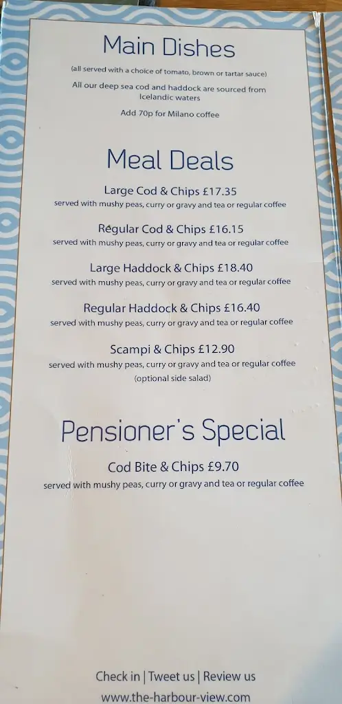 Menu_The Harbour View_Seaton Delaval_image_4