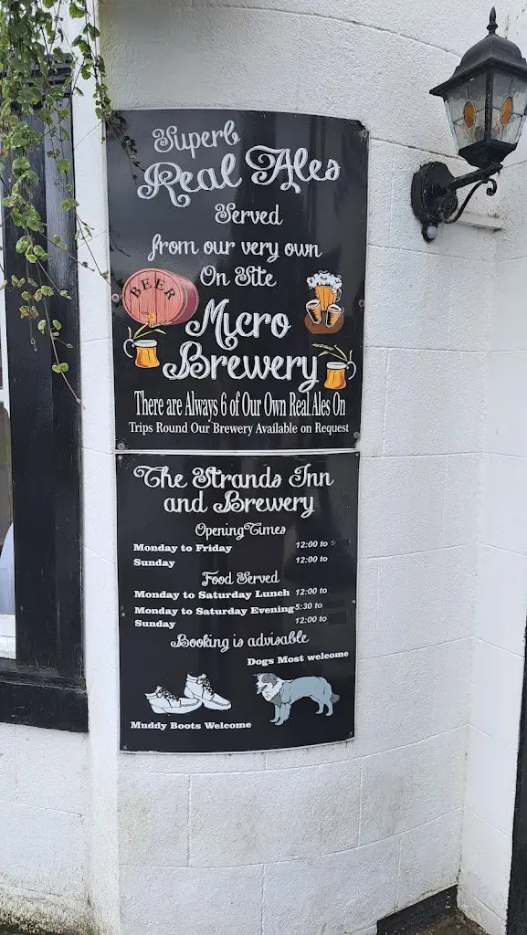 Menu_The Strands Hotel / Inn & Micro Brewery & Distillery_Seascale_image_1