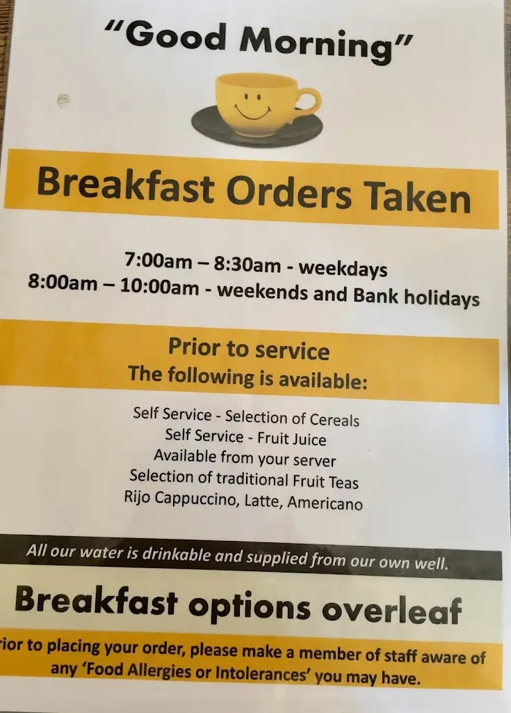 Menu_Gosforth Hall Inn_Seascale_immagine_2