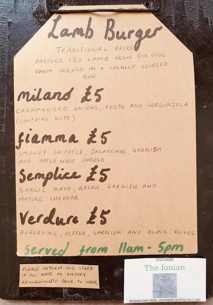 Menü_The Ionian Wood Fired Kitchen ＆ Farmshop_Sharpness_Bild_3