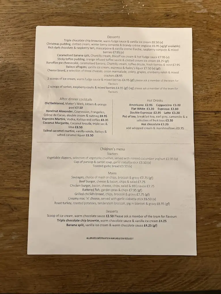 Menu_Bird In Hand - Woking_Send_image_1