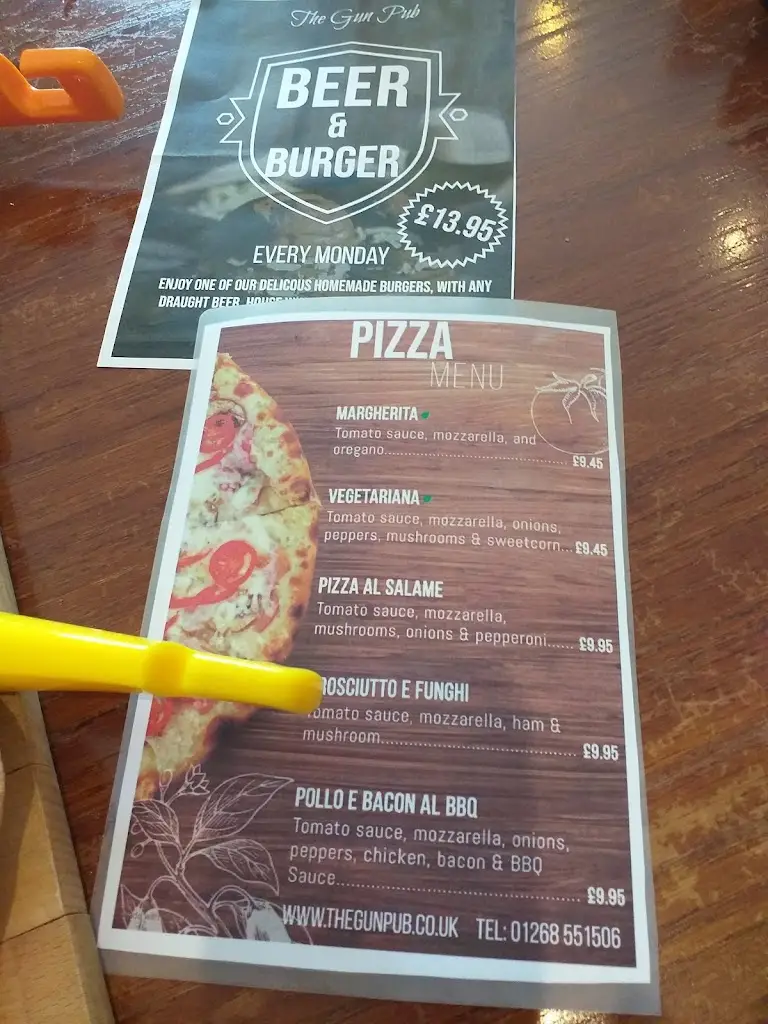 Menu_The Gun Pub_Basildon_image_3