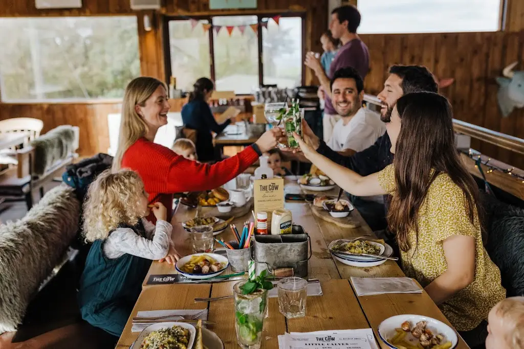 The Cow restaurant in Shalfleet