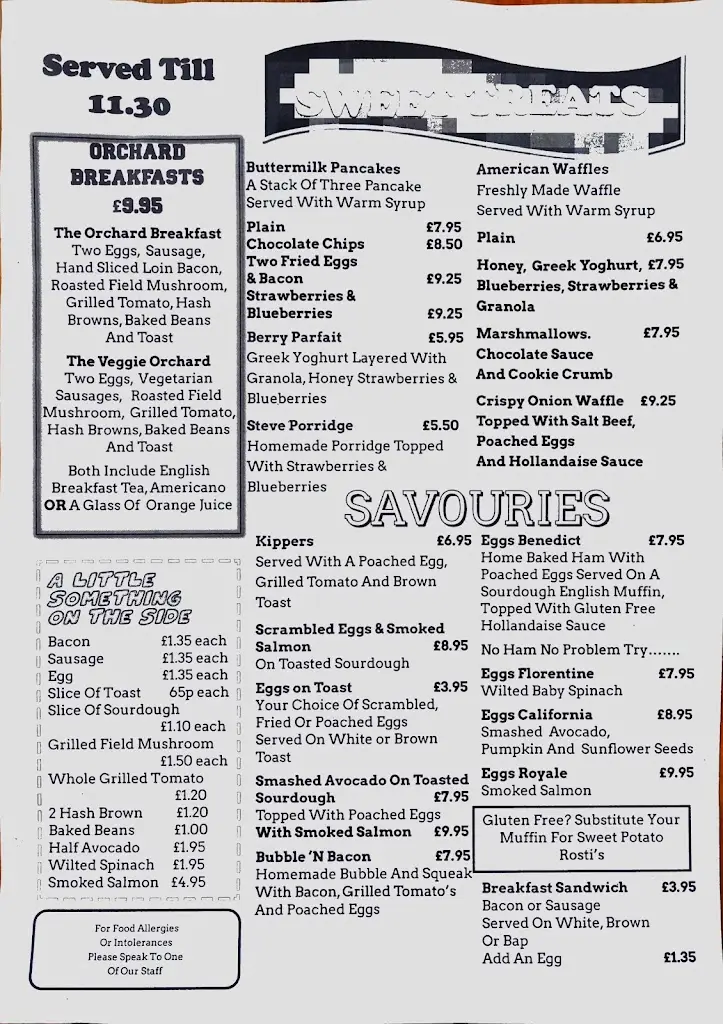 Menu_Cafe In The Orchard_Shenley_immagine_1