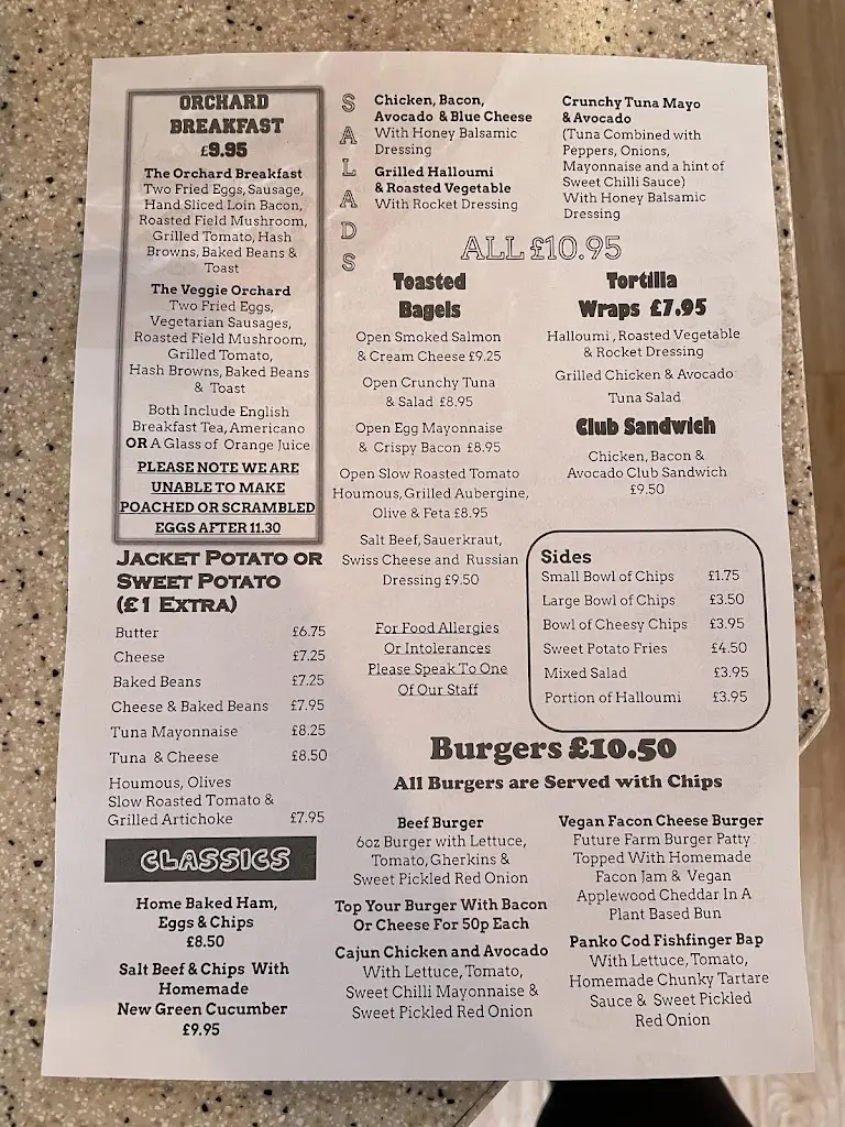 Menu_Cafe In The Orchard_Shenley_immagine_2