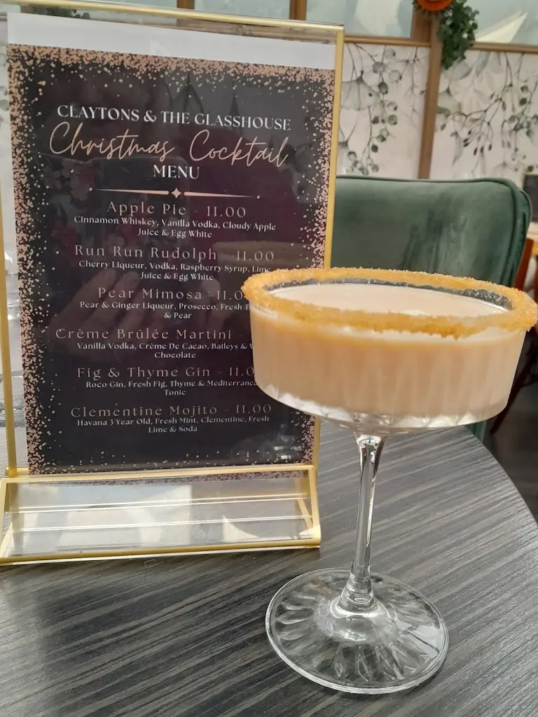 Menu_Claytons & The Glasshouse_Barnstaple_image_1