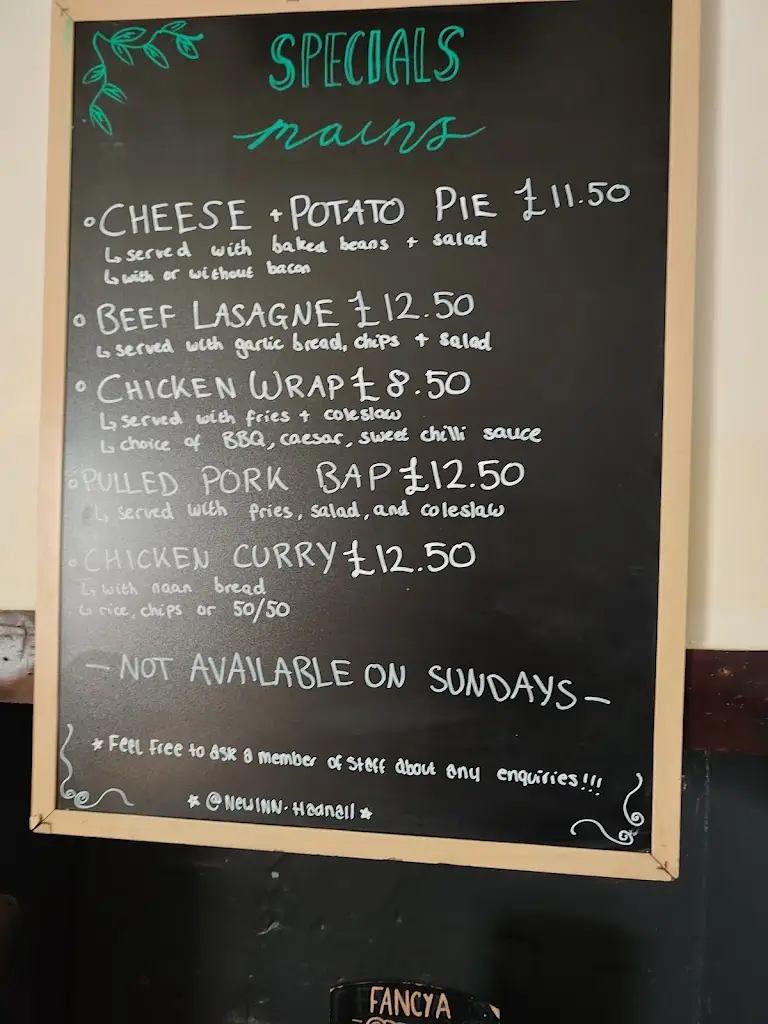 Menu_New Inn_Shawbury_image_2