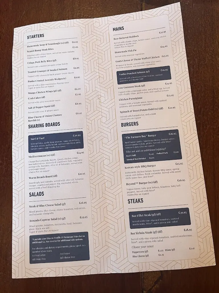 Menu_The Farmers Boy_Shepley_immagine_1