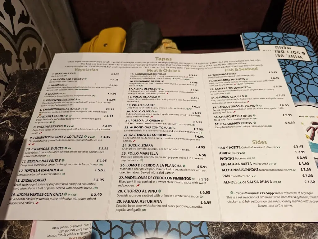 Menu_Lal Bar / Restraunt and Bar_Selsey_image_3