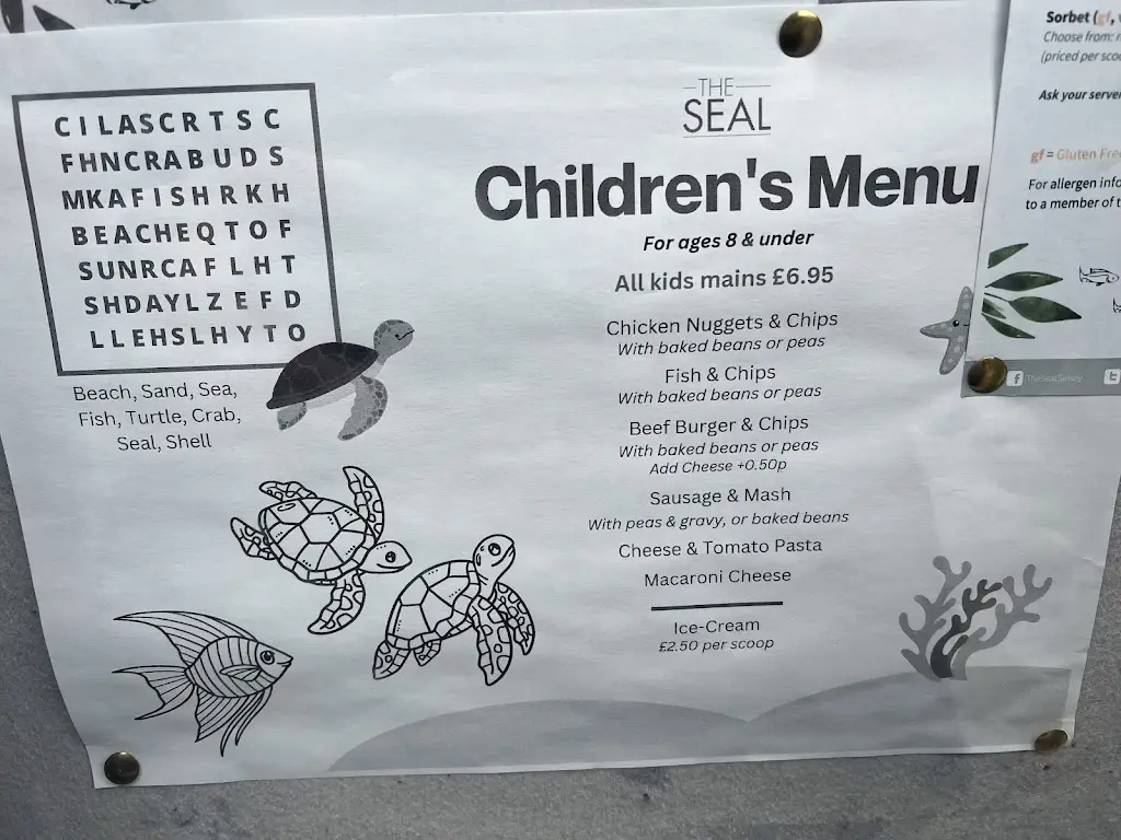 Menu_The Seal_Selsey_image_3