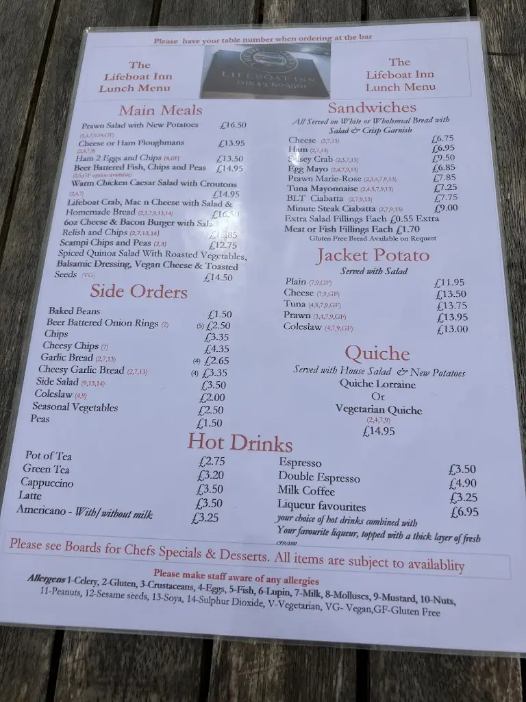 Menu_Lifeboat Inn_Selsey_image_2