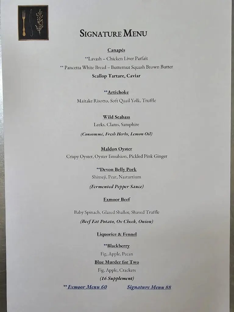 Menu_Maiden Arch by Robert Bryant_Barnstaple_image_1