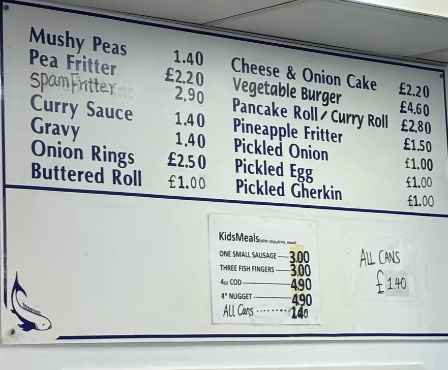 Menu_Nice Plaice Fish & Chips_Selsey_image_1