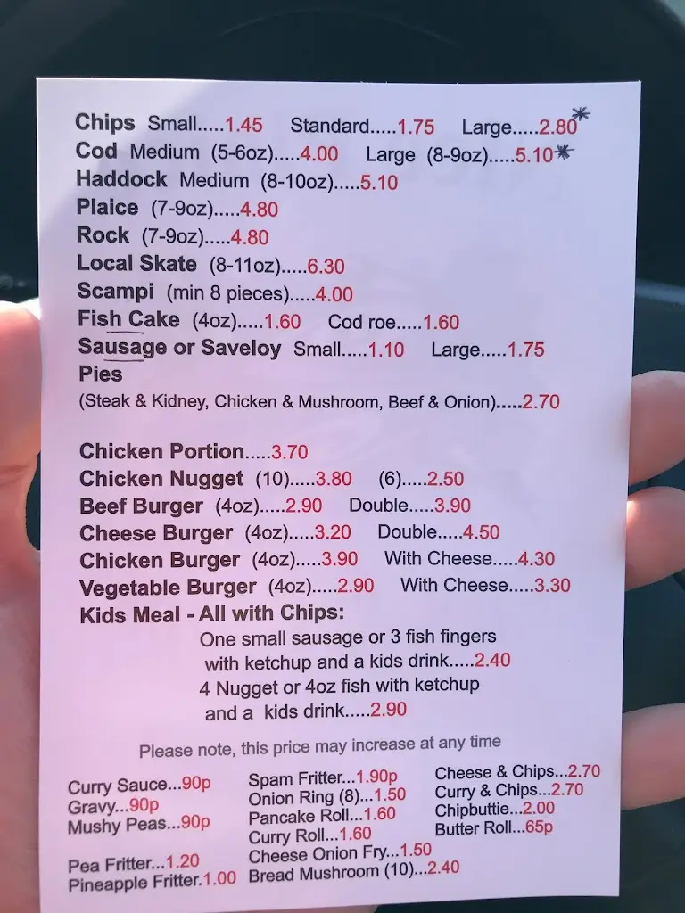 Menu_Nice Plaice Fish & Chips_Selsey_image_4