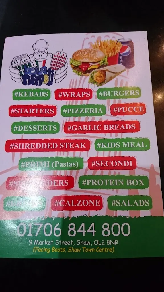 Menu_Bella Napoli_Shaw_image_1