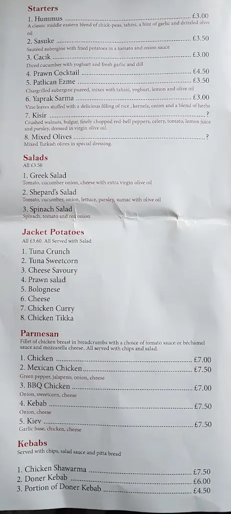 Menu_Aroma Pizza Grill_Sherburn Hill_image_1