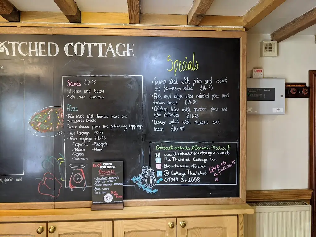 Menu_The Thatched Cottage Inn_Shepton Mallet_image_3