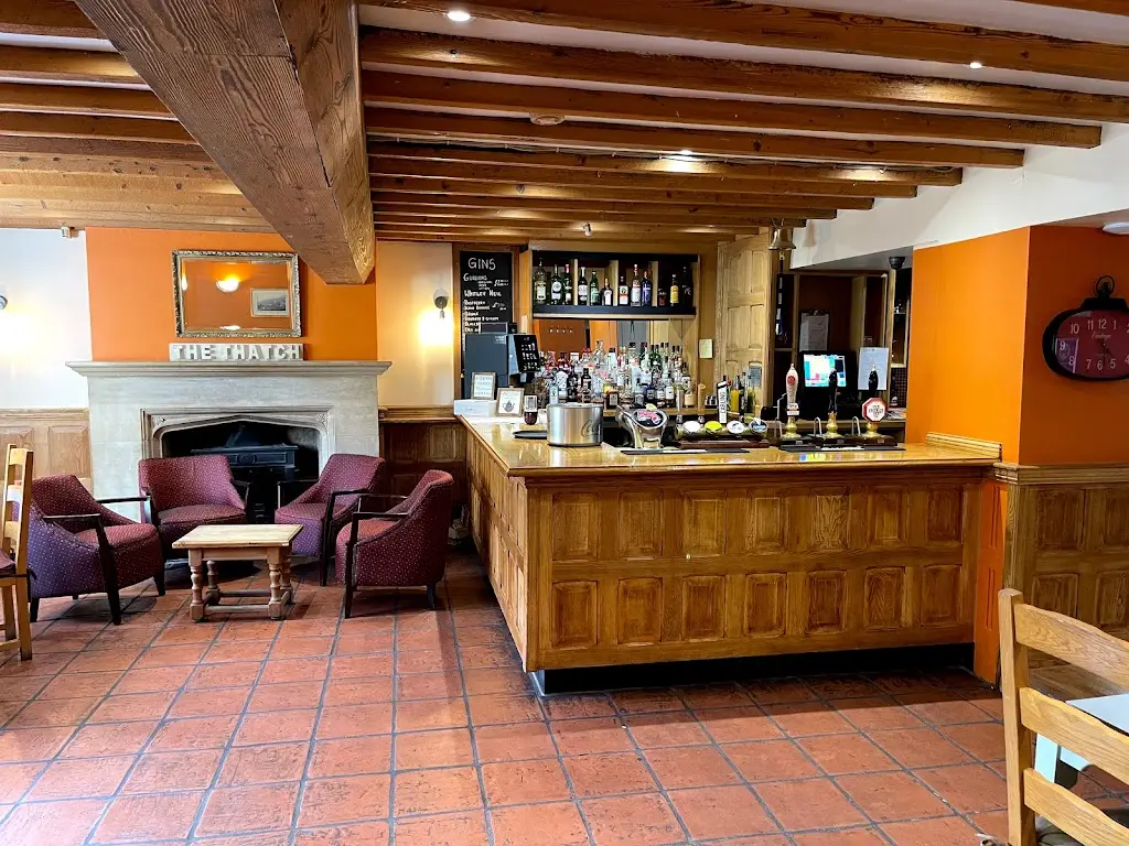The Thatched Cottage Inn restaurante en Shepton Mallet