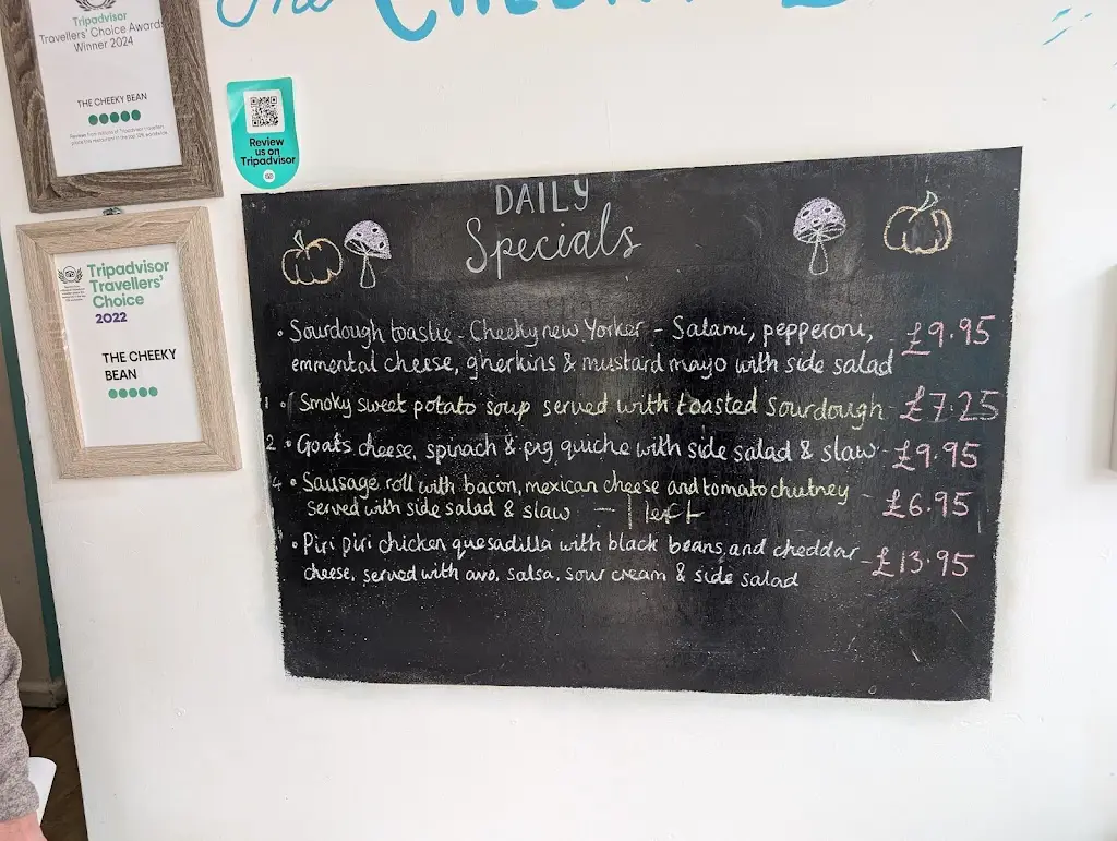 Menu_The Cheeky Bean_Shepton Mallet_image_2