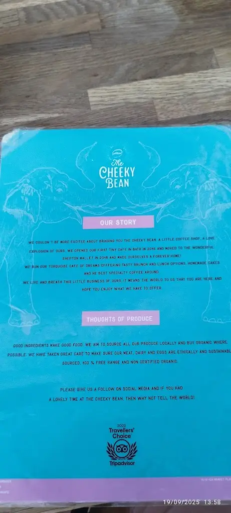 David _The Cheeky Bean_Shepton Mallet_review