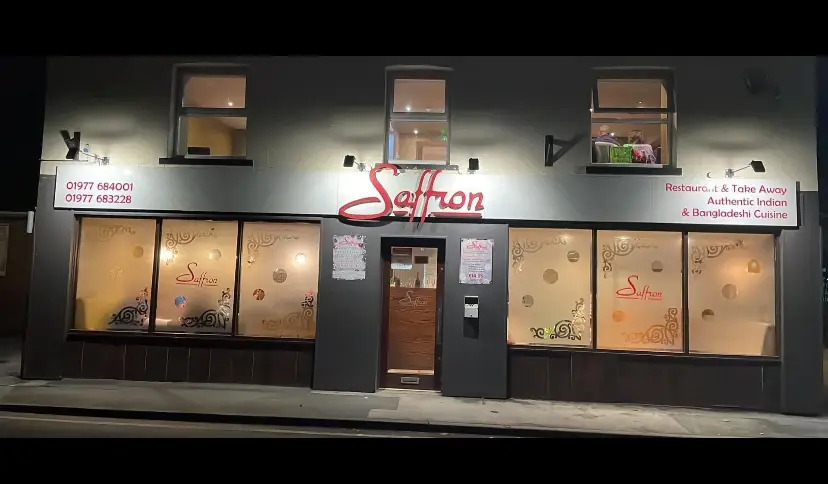 Saffron restaurant in Sherburn