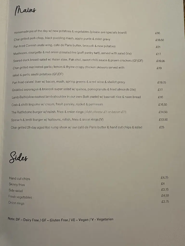 Menu_The Rattlebone_Sherston_image_2